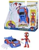 Figurina Hasbro Spider Man cu vehicul