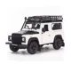 Металлический автомобиль Welly Land Rover Defender, 1:24