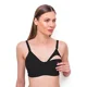 Sutien pentru alaptare BabyOno cu ioni de argint Negru (C75-80) foto