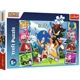 Puzzle Trefl Minunata lume a lui Sonic, 100 el. foto