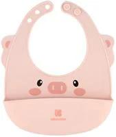 Силиконовый нагрудник KikkaBoo Pink foto