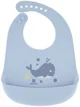 Baveta din silicon KikkaBoo Sea World Whale foto