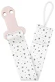 Lantisor pentru suzeta textil KikkaBoo Savanna Pink foto