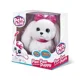 Интерактивная игрушка Pets Alive Белый щенок с розовым бантиком
