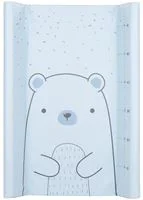 Saltea pentru infasat tare KikkaBoo Bear with me Blue, 80x50 cm