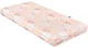 Saltea pentru patut KikkaBoo Day Dream Clouds Peach, 120x60x10 cm foto