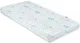 Saltea pentru patut KikkaBoo Day Dream Clouds Blue, 120x60x10 cm foto