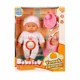 Papusa bebelus Dollz n More Bebelo Lunch Time, cu sunete si accesorii, 35 cm