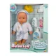 Papusa bebelus Dollz n More Bebelou Bath Time, 35 cm