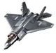 Constructor Sluban Avion invizibil Stealth J35, 812 el. foto