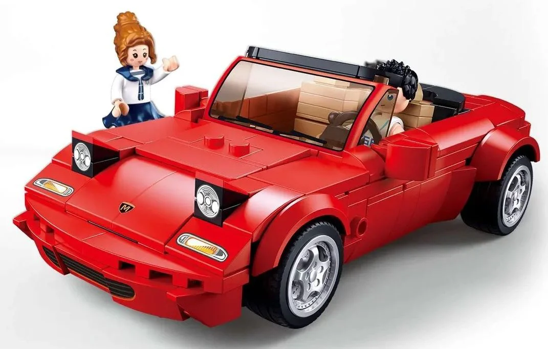 image for Конструктор Sluban Спортивный автомобиль MX5, 264 эл. foto