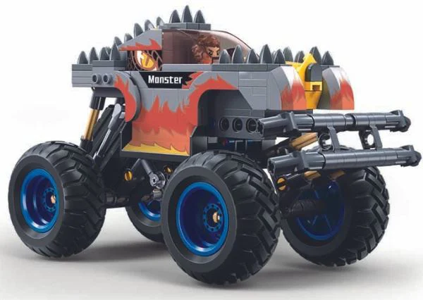 Constructor Sluban Monster Truck cu inertie, 267 el.