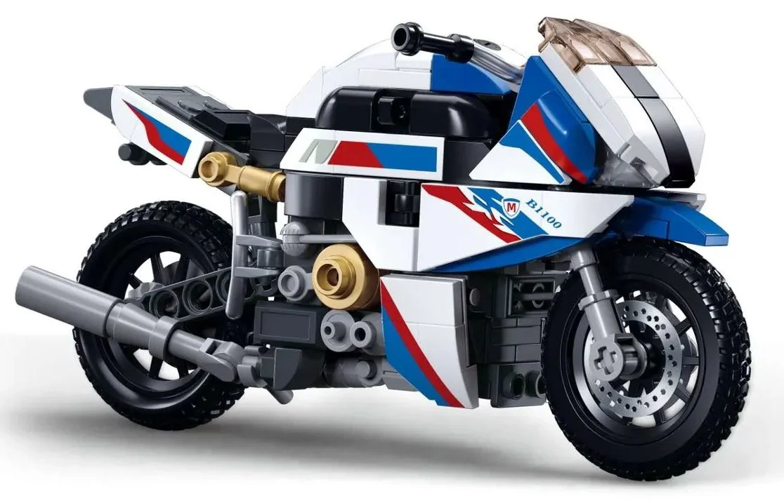 Constructor Sluban Motocicleta S1000MS, 242 el. foto