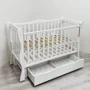 Детская кроватка Goydalka Joly Premium Белая