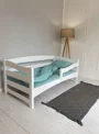 Кровать Goydalka Afina без ящика Белый 190x80см