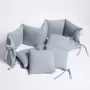 Защита для детской кроватки Perina Soft Cotton Голубой foto