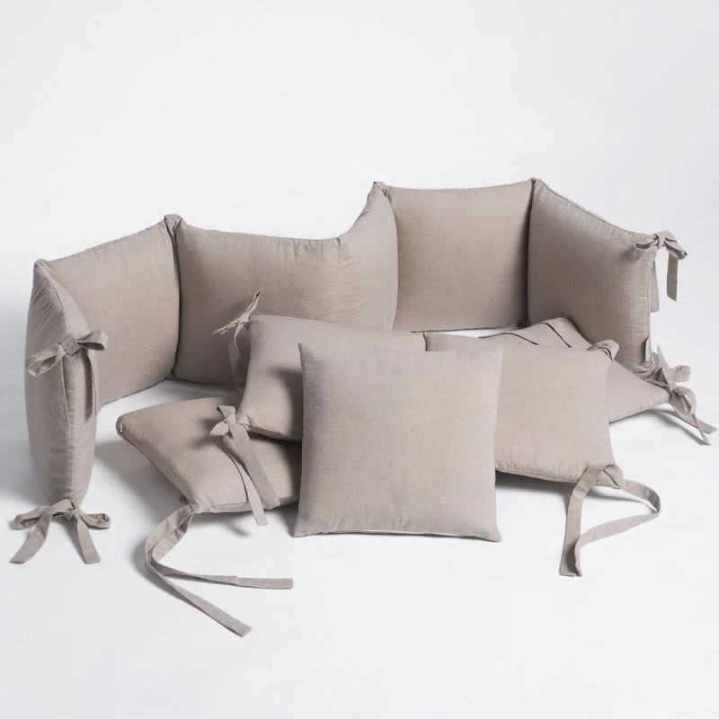 image for Защита для детской кроватки Perina Soft Cotton Песочный foto