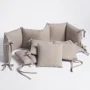 Защита для детской кроватки Perina Soft Cotton Песочный foto