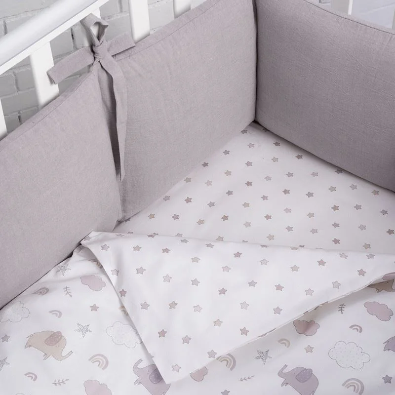 image for Комплект постельного белья для детей Perina Fancy Слоники foto