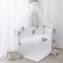 Lenjerie de pat pentru copii Perina Teddy Love Gri/Oliva foto