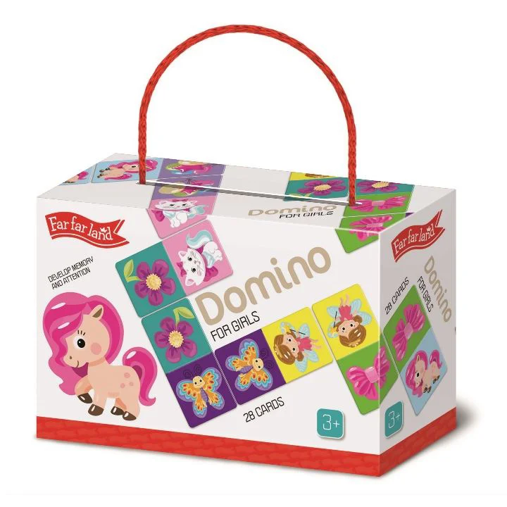 image for Joc educativ Far Far Land Domino pentru fetite foto