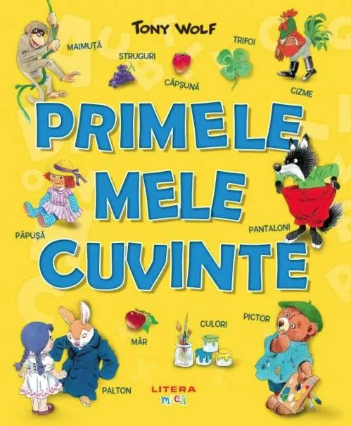 Carte pentru copii Litera Primele mele cuvinte foto