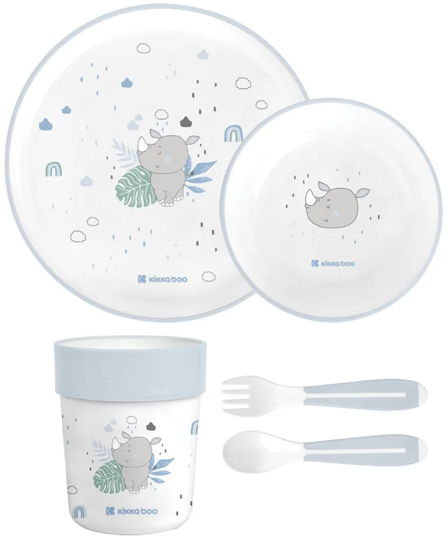 image for Набор для кормления KikkaBoo Savanna Blue foto