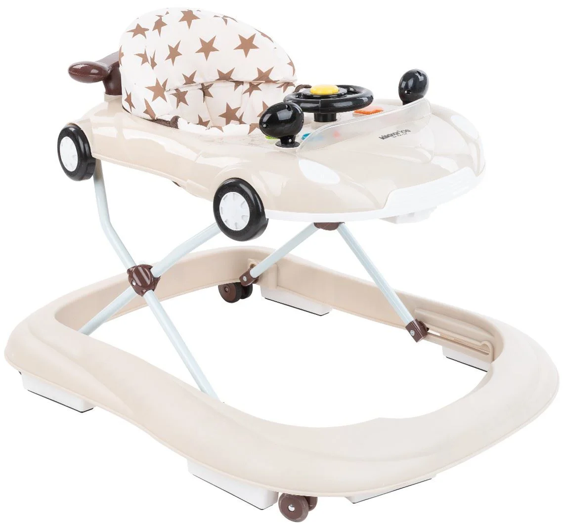 image for Ходунок KikkaBoo Car Beige foto