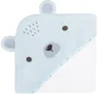 Полотенце с капюшоном KikkaBoo Bear with me Blue, 90х90 см foto