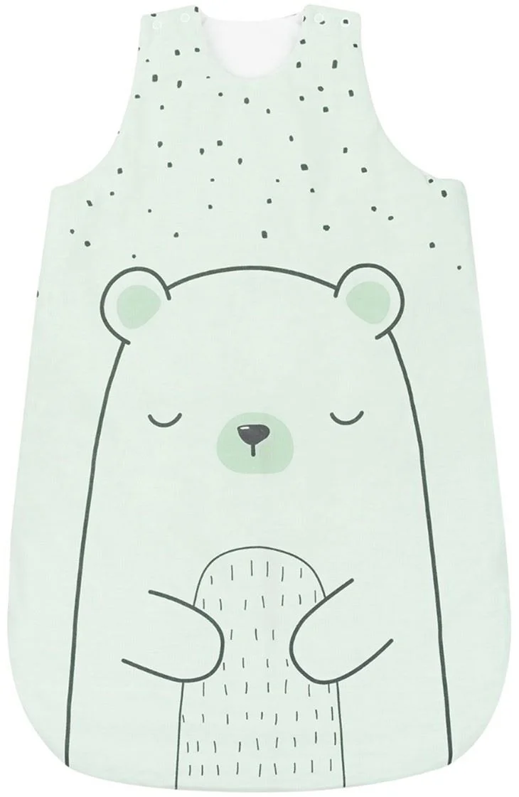 Sac de dormit de iarna KikkaBoo Bear with me Mint (6-18 luni)