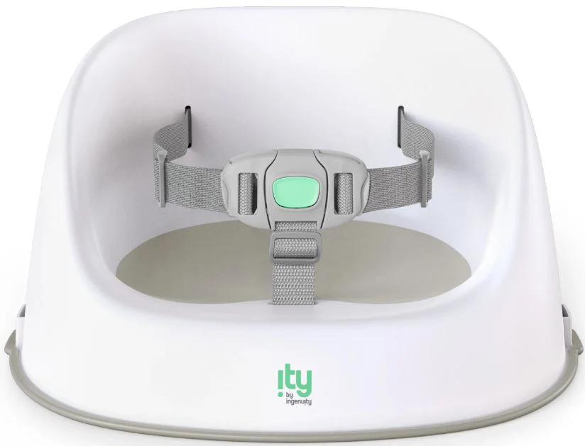 Scaun de masa si booster Ity by Ingenuity My Spot Easy-Clean Oat