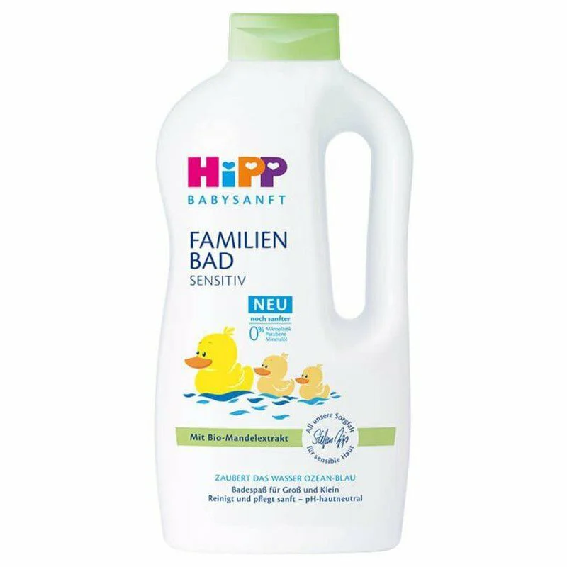image for Spuma de baie HiPP BabySanft pentru toata familia, 1000 ml foto