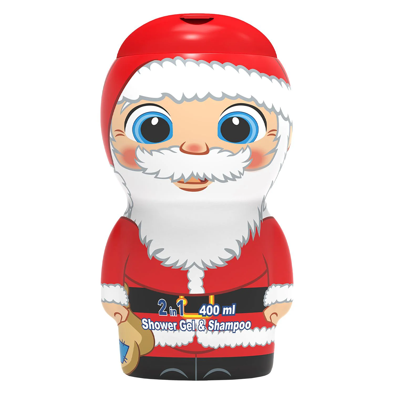 Гель и шампунь для душа 2 в 1 Air-Val 2D My Santa, 400 мл foto