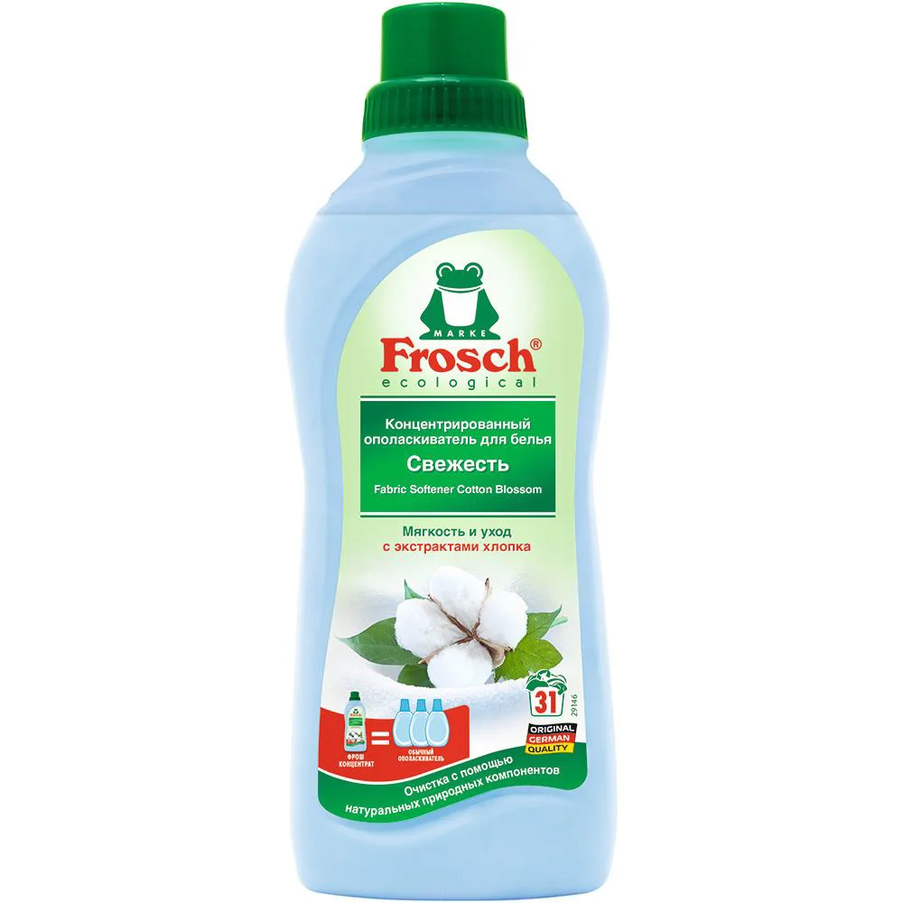 Balsam pentru rufe Frosch Prospetime, 750 ml