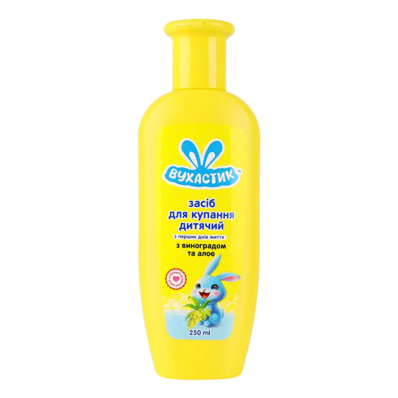 Solutie pentru baie cu struguri si aloe Вухастик, 250 ml