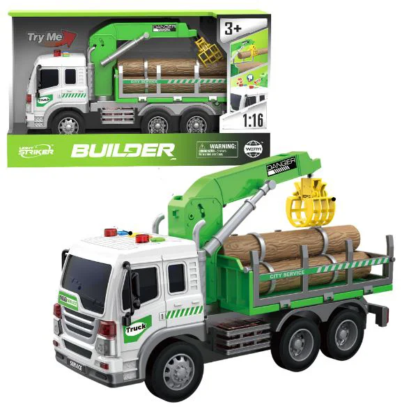 Camion cu lemne si inertie Wenyi, 1:16