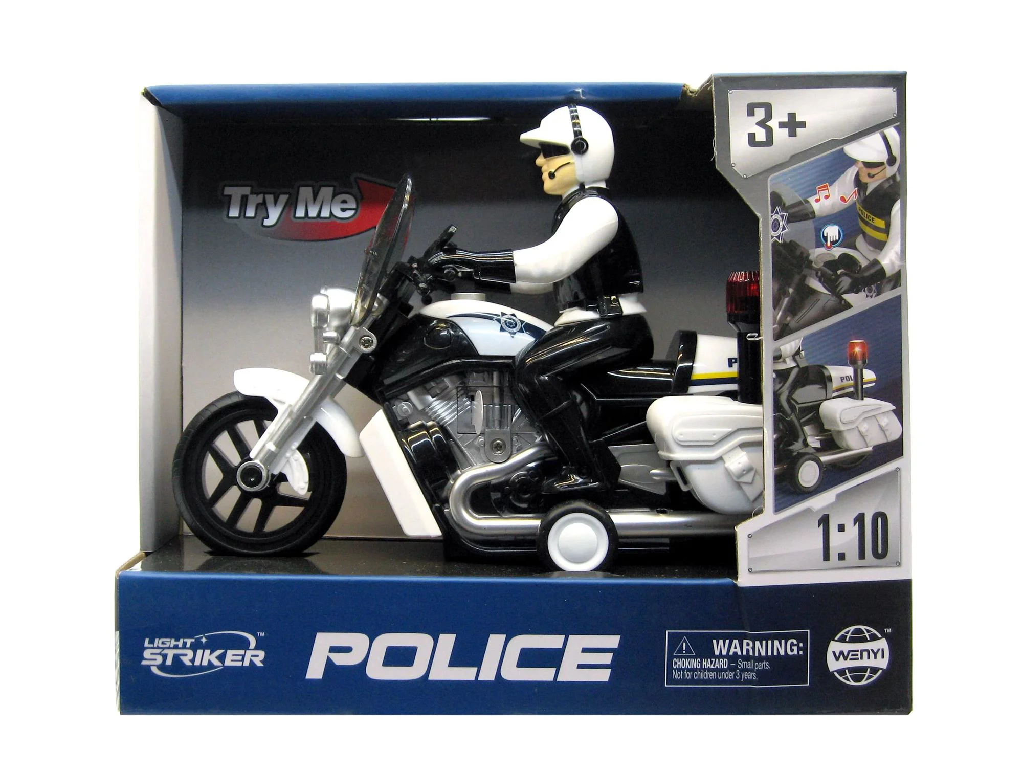 Motocicleta Politia Wenyi, 1:10 foto