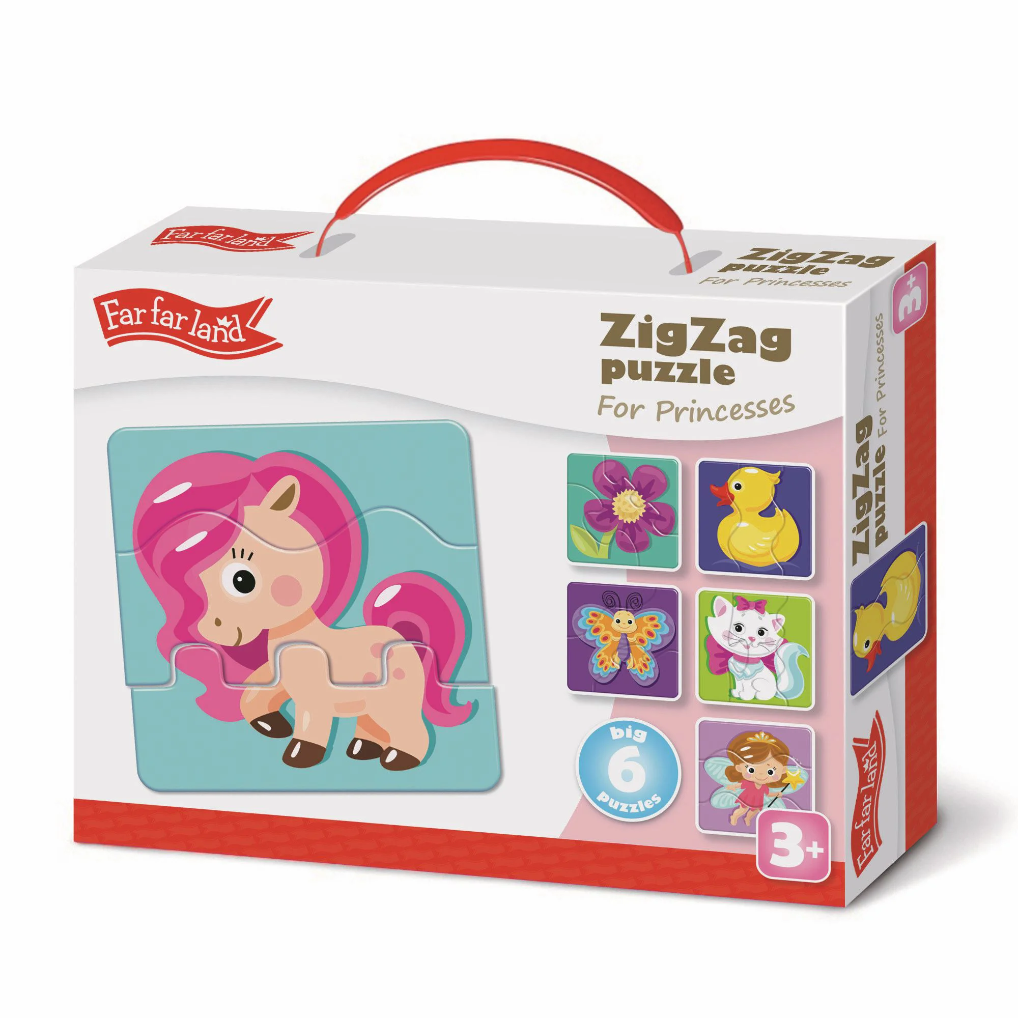 image for Puzzle ZigZag Visele Printeselor 18 el. foto