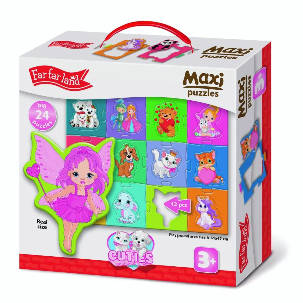 image for Puzzle Maxi Far Far Land Fermecatoare, 61*47cm foto