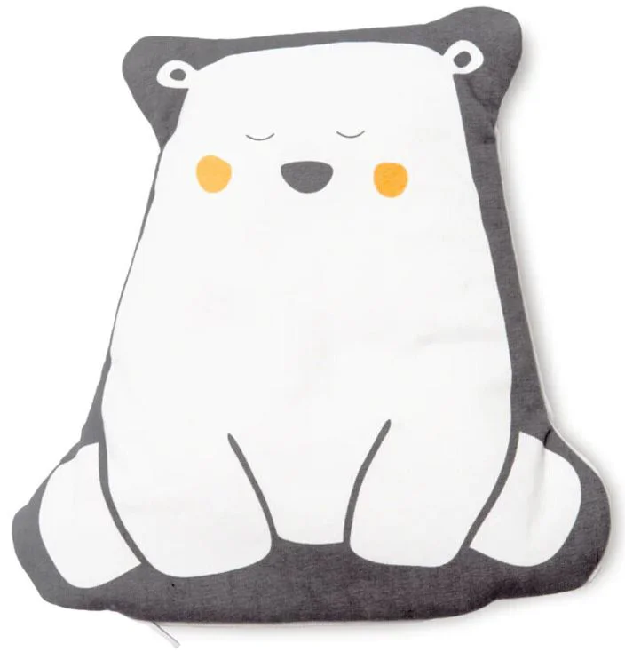 Perna termica anti-colici din bumbac organic Doomoo Snoogy Bear cu samburi naturali