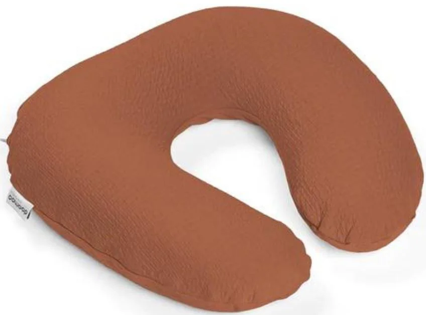 Подушка для кормления 2 в 1 Doomoo Softy Tetra Jersey Terracotta