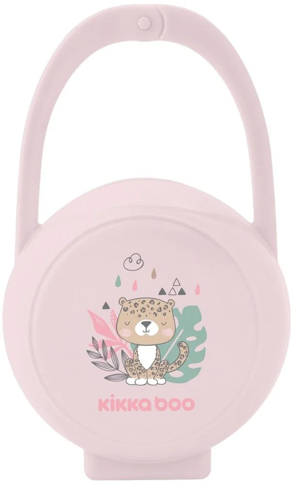 Cutie pentru suzeta KikkaBoo Savanna Pink