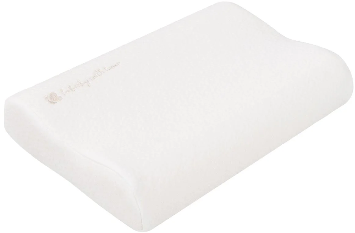 image for Эргономичная вентилируемая подушка KikkaBoo Memory Airknit White foto