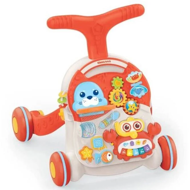 image for Ходунки 2 в 1 KikkaBoo Wobble Fun Orange foto