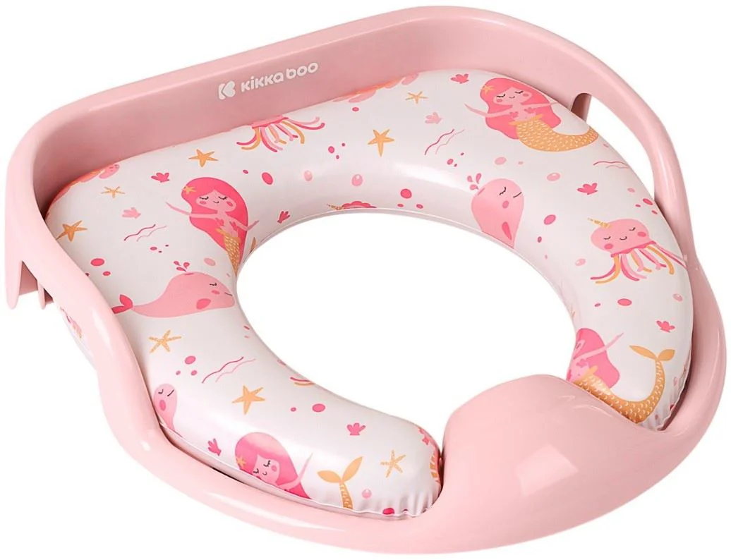 Reductor moale pentru toaleta KikkaBoo Sea World Pink