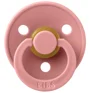 Suzeta rotunda BIBS Dusty Pink din latex (6-18 luni) foto