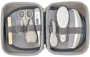 Set ingrijire bebelusi cu 8 piese KikkaBoo Grooming Set Beige