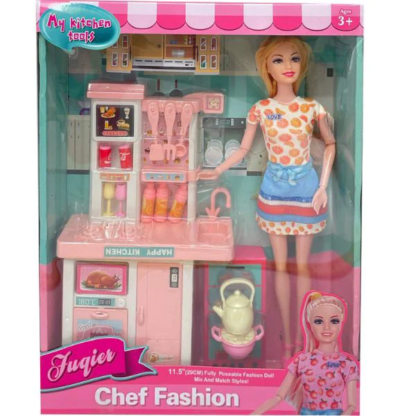Set de joc Essa Toys Gatim impreuna cu papusa