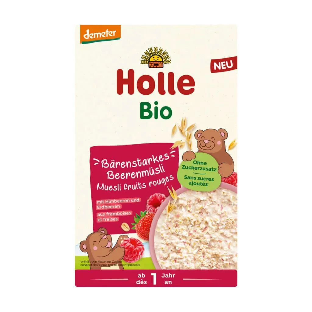 image for Органическая каша Holle Muesli с ягодами (12+ мес.), 200 г. foto