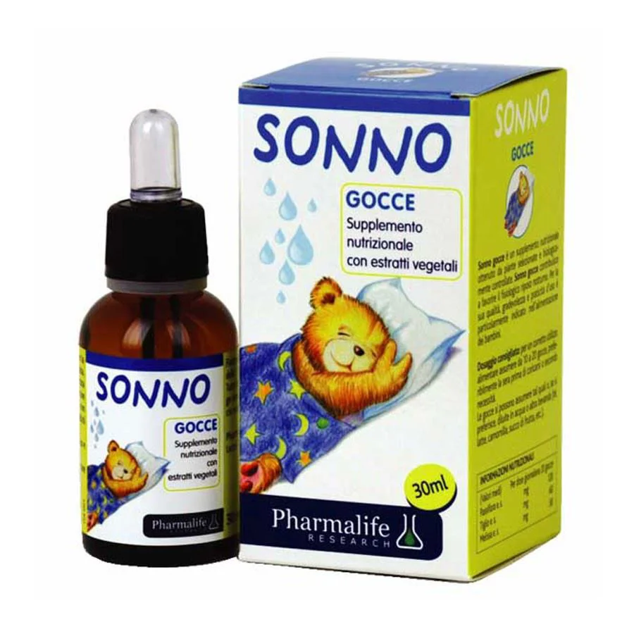 Капли Pharmalife Sonno для сна (пассифлора, лайм, мелисса, без мелатонина), 30 мл